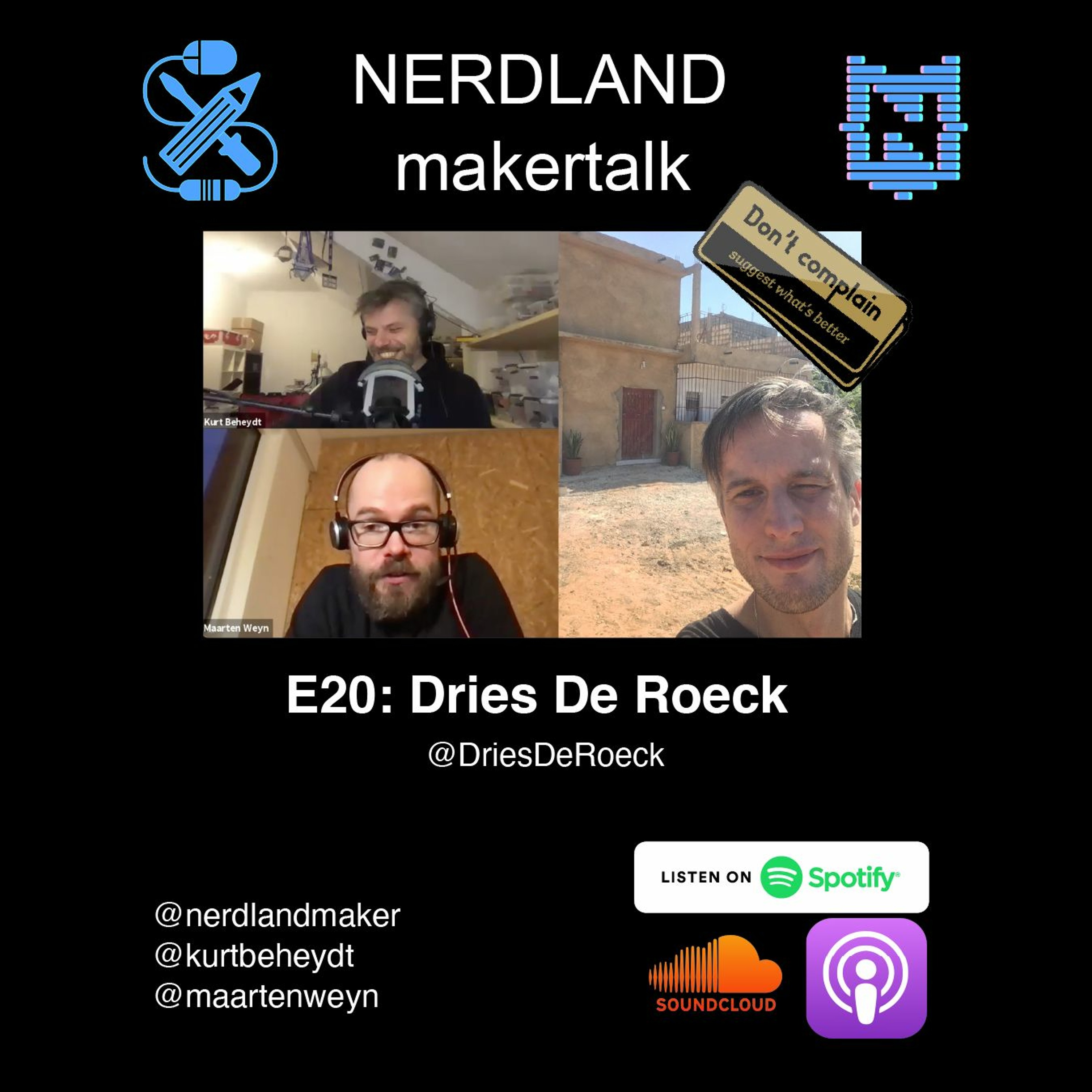 Nerdland Makertalk, podcast over makers
