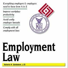 [PDF] DOWNLOAD EBOOK Employment Law epub