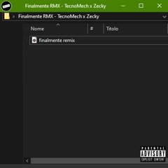 Never x TecnoMech x Zecky - "FINALMENTE RMX" - prod. modahs w/ TecnoMech