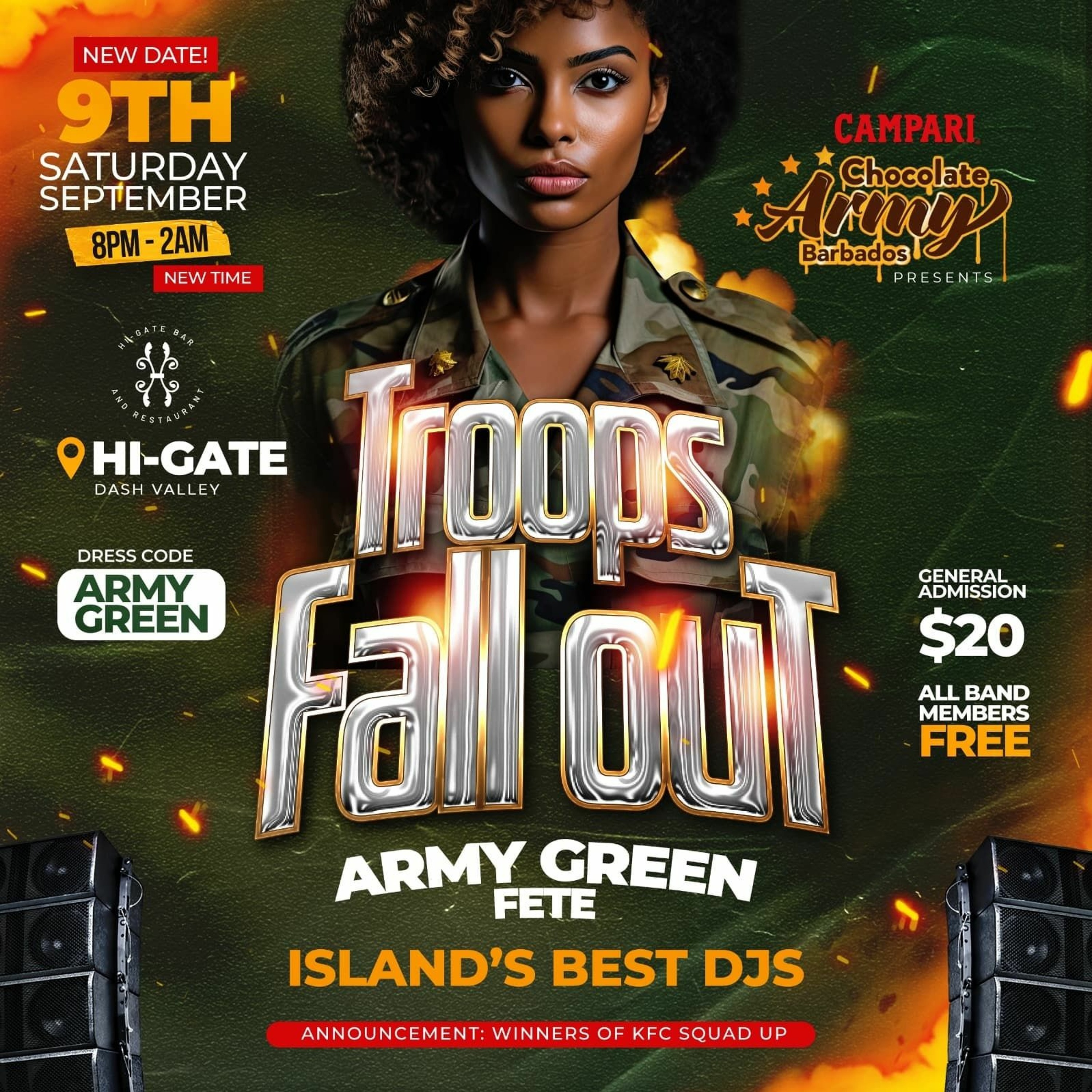 The Army Green Fete Promo Mix - Level Vibes