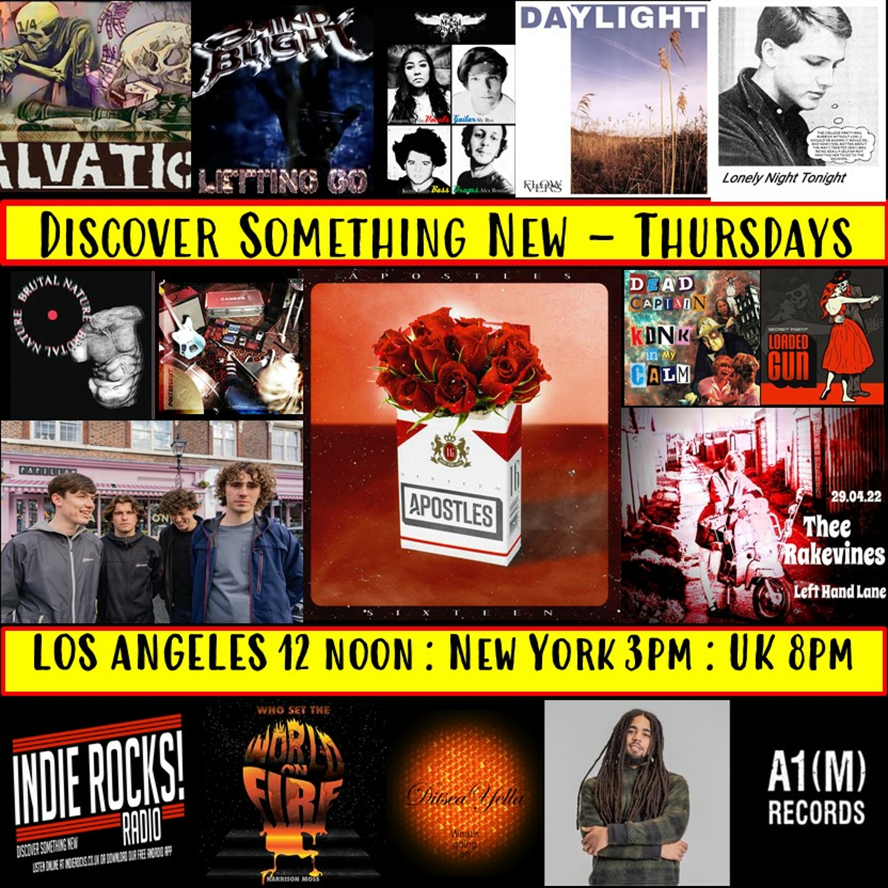 A1M new Music Show - Discover New Music - Indie Rocks Radio