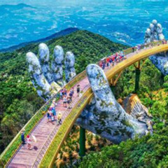 Review Special Price Golden Bridge Ba Na Hills With Buffets Lunch 2 Ways Cable Car