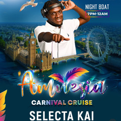 AMNESIA CARNIVAL CRUISE NIGHT BOAT RIDE LIVE AUDIO @LONDON NOTTING HILL🇬🇧 FT SELECTAKAI & TATE