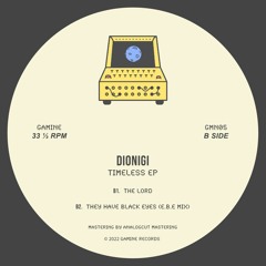 [GMN05] B1. Dionigi - The Lord