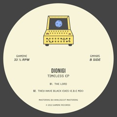 [GMN05] B2. Dionigi - They Have Black Eyes (E.B.E Mix)