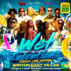 WET INTENTIONS PROMO CD (JULY 25th 2025)