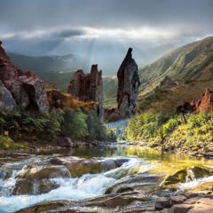 Somewhere in the mountains