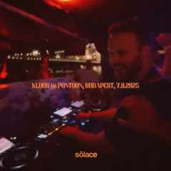 Kloos @ Sôlace, Pontoon Budapest (7.9.25)