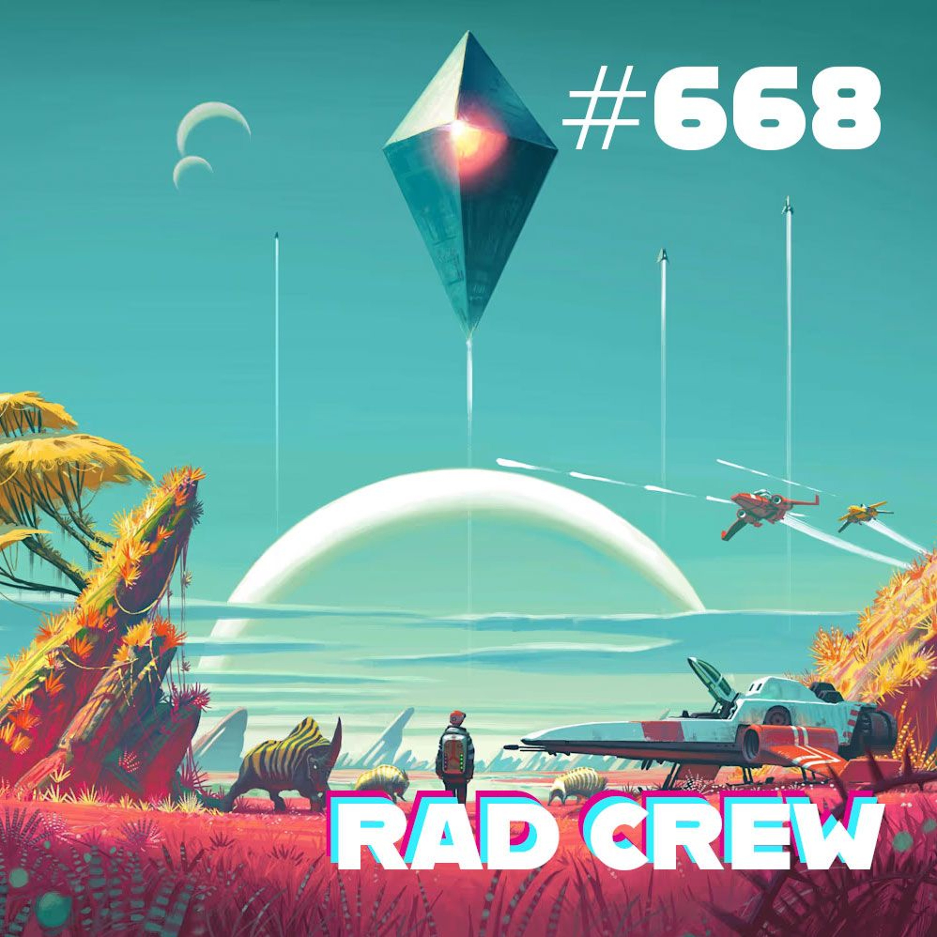 Rad Crew #669: Stemmeskuespillere streiker mot AI, pluss No Man's Sky blir enda bedre! episode artwork