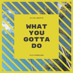 Elias Mento, Filip Grönlund - What You Gotta Do (Short Edit)