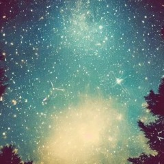 look at the starry sky