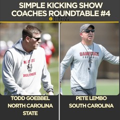 Special Teams Roundtable: Todd Goebbel, NC State, and Pete Lembo, South Carolina