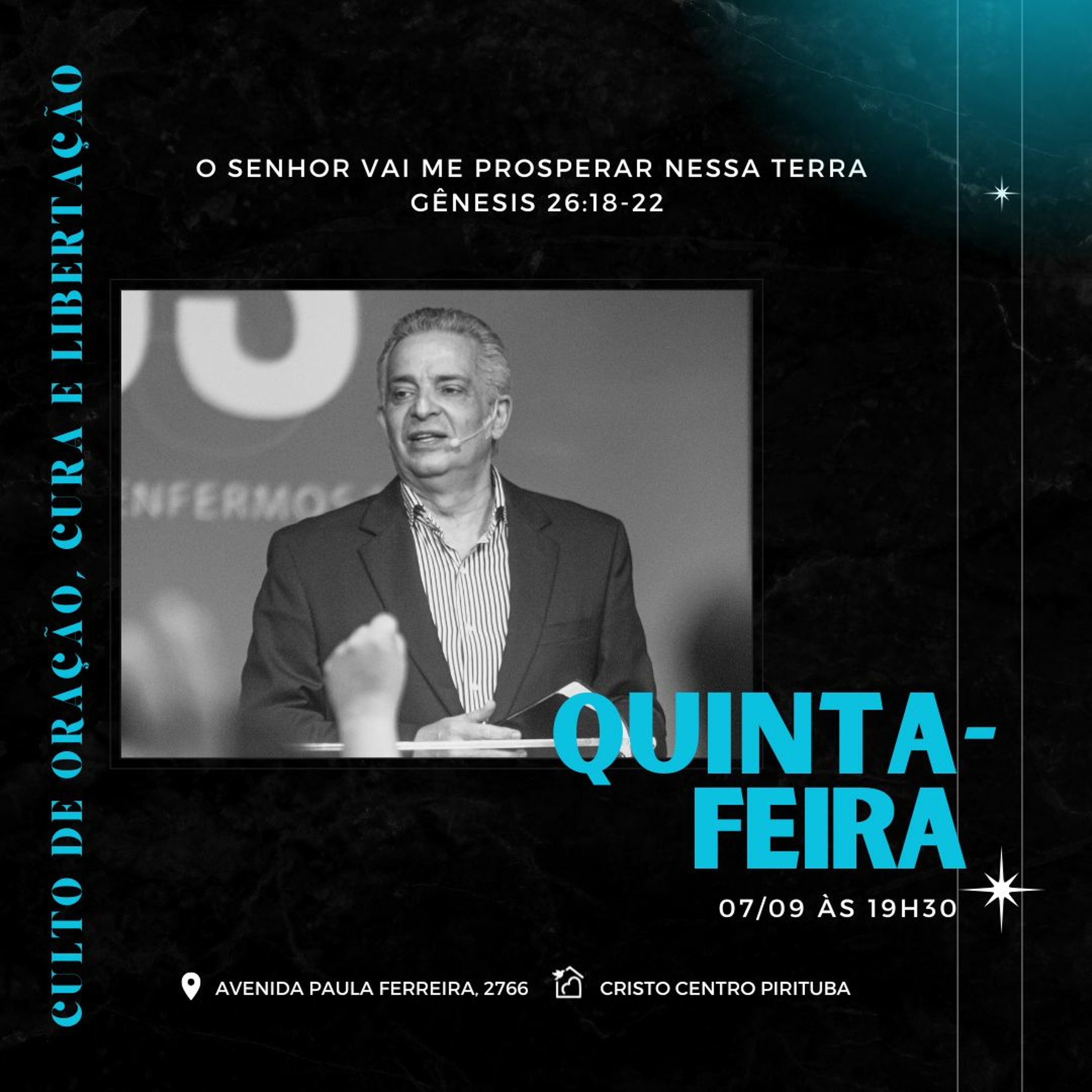 O Senhor Vai Me Prosperar Nessa Terra - Apóstolo Rubens De Mattos 07/09/2023 episode artwork
