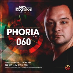 Niko Zografos - Phoria Radio 60 Trancegiving Extended Set (Twitch 11 - 26 - 20)