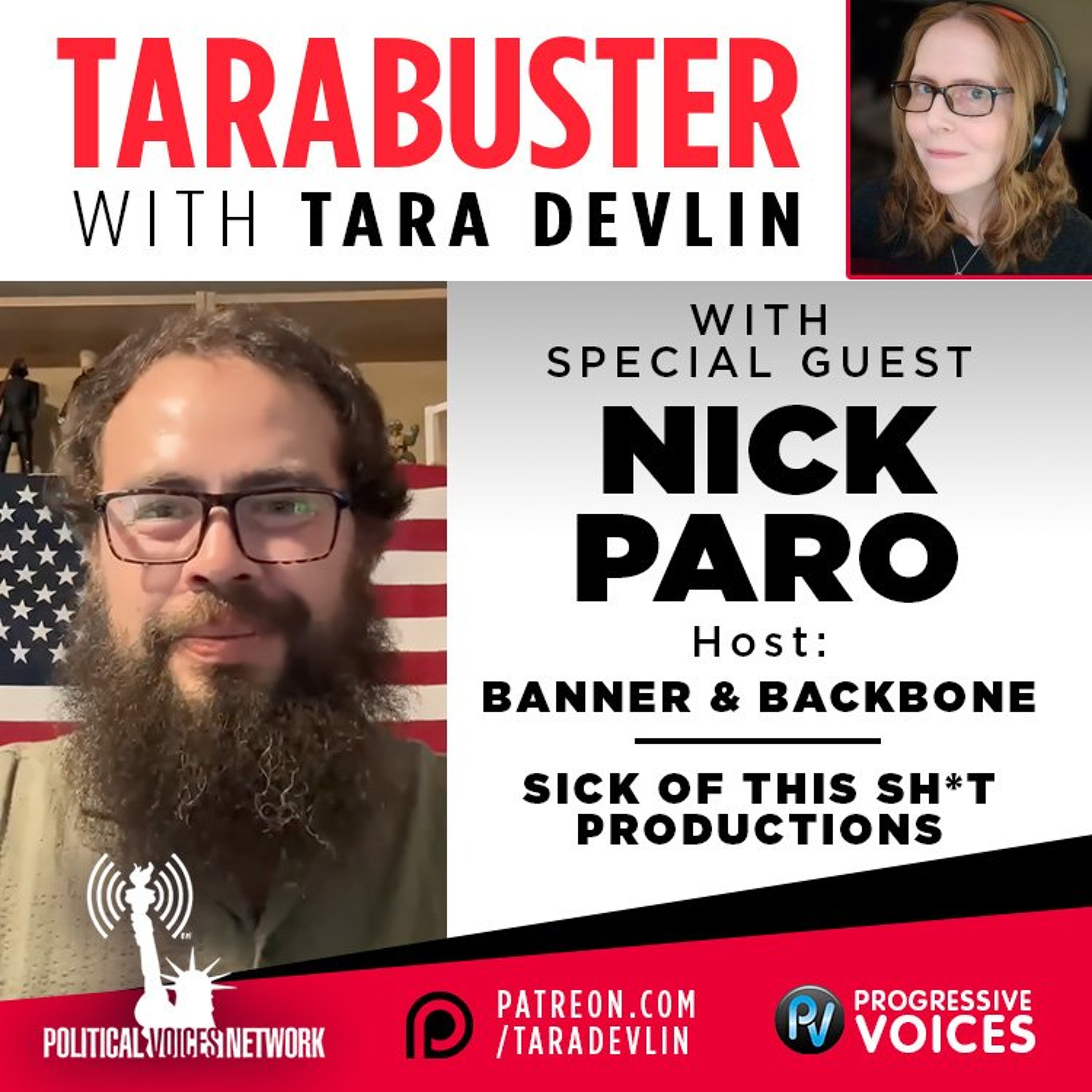 Tarabuster: Real Men Don’t Worship Strongmen—MAGA, Masculinity & Mental Health (with Nick Paro) episode artwork