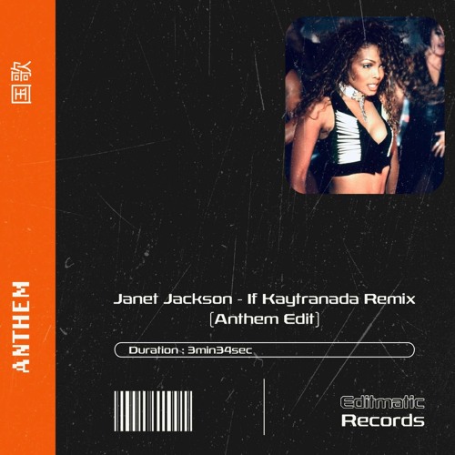 洋楽 Janet Jackson / If (Kaytranada Remix) 7 Stream Janet Jackson - If (Kaytranada Remix) by