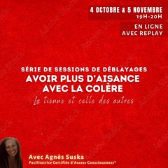 Extrait de la première session de la série Avoir plus d'aisance avec la colère