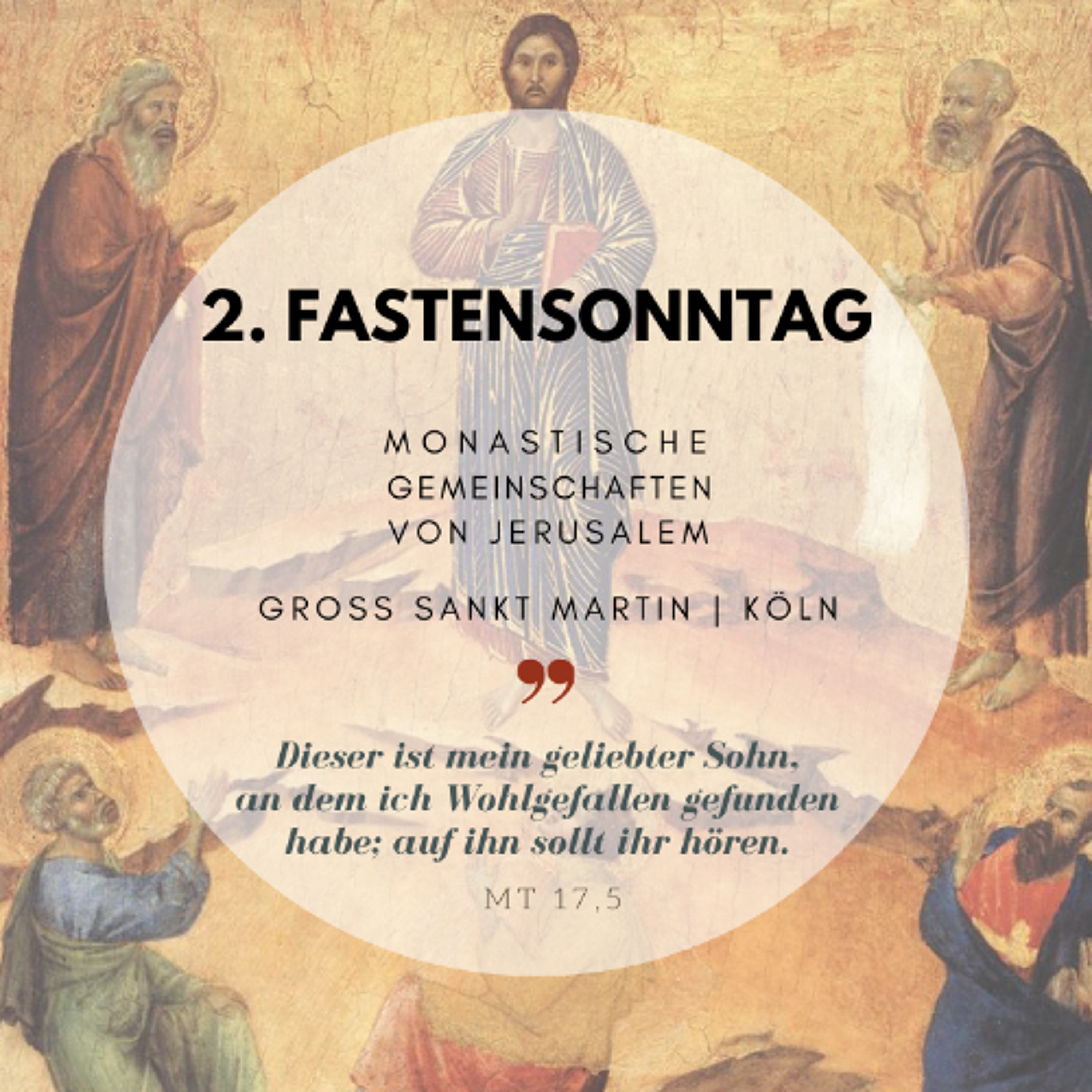 Wortgottesdienst inkl. Predigt (Pfr. Rainer Schnettker) | 01.03.26 | 2. Fastensonntag | Jerusalemgemeinschaften episode artwork