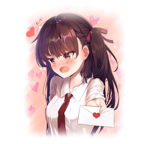 Ace Uzumakii & Lil Gohan ~ Heart Shaped Sticker 💌💞 🥥[ $aiko ] [HealthPack!🍓] artwork