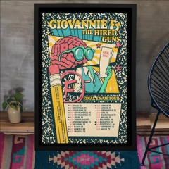 Giovannie & The Hired Guns Final Exam Tour 2024 Poster