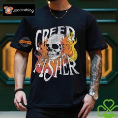 Creed Fisher Skull Flames Shirt