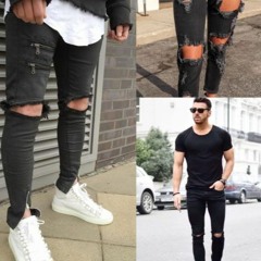 Black Ripped Jeans- Fashion Statement