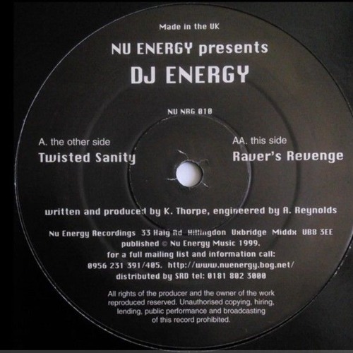 DJ Energy - Twisted Sanity