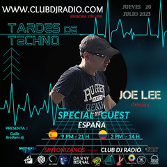 JOE LEE RadioShow | ClubDJRadio 20.07.2023 Techno SET