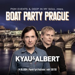 Kyau & Albert LIVE @ Boat Party Prague - 14.06.2024