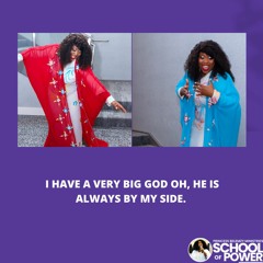 I HAVE A VERY BIG GOD OH, HE IS ALWAYS BY MY SIDE.