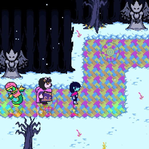 Path of Frozen Glass