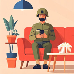 Sofa-Soldaten an die Front - von Nicolas Riedl