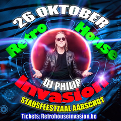 Dj Philip @ Retro House Invasion - Mega Rave Edition