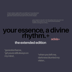 when you left me darkness blurried my vision