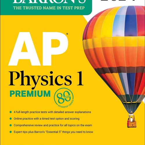 Stream 🌟 AP Physics 1 Premium, 2024 4 Practice Tests + Comprehensive