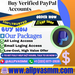 Buy USA Verified PayPal Account | Fully Activated & Trusted