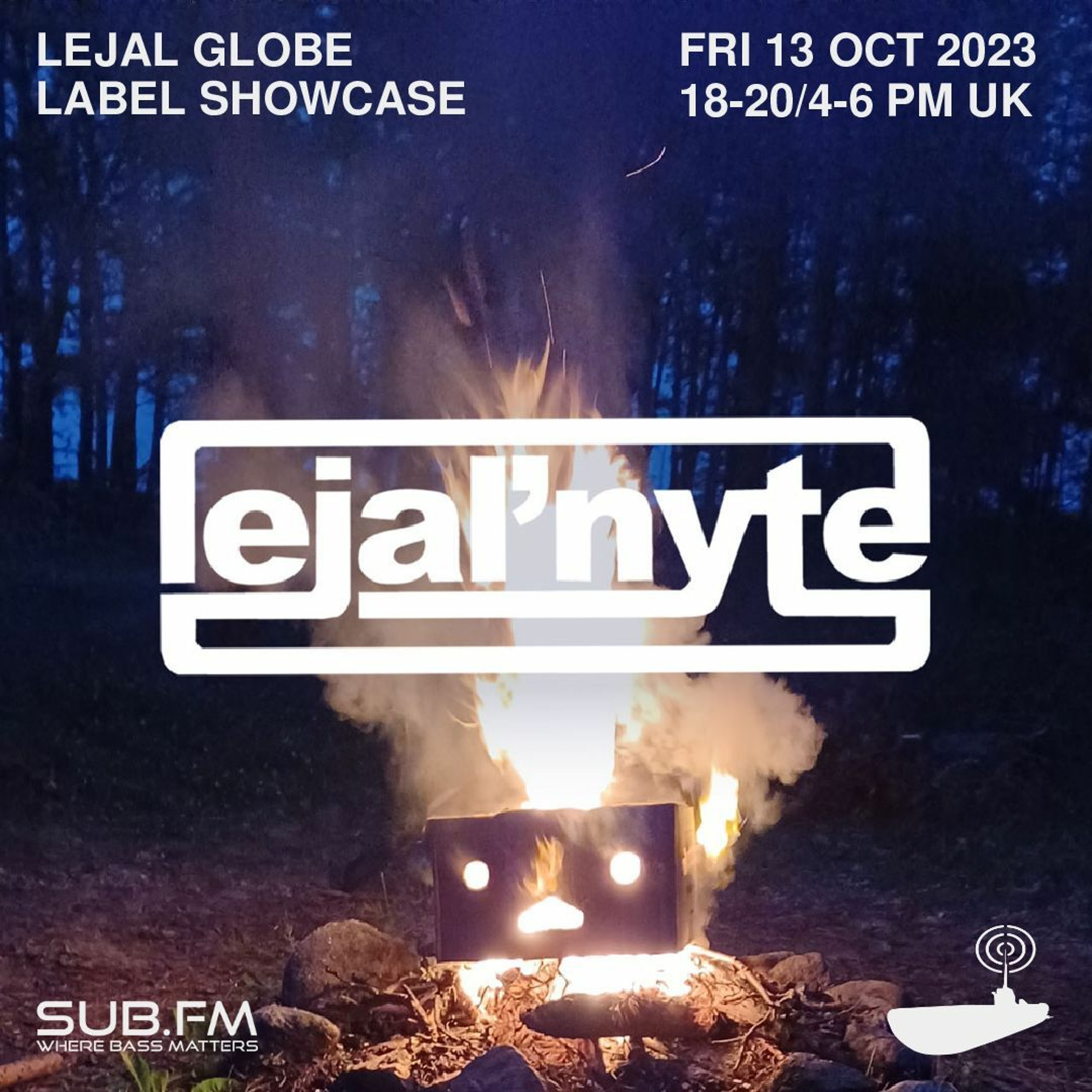 LejalNyte w Lejal Globe label showcase - 13 Oct 2023