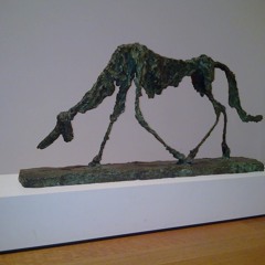 06 04 24  Hania Rani & Giacometti's Dog In MOMA NY