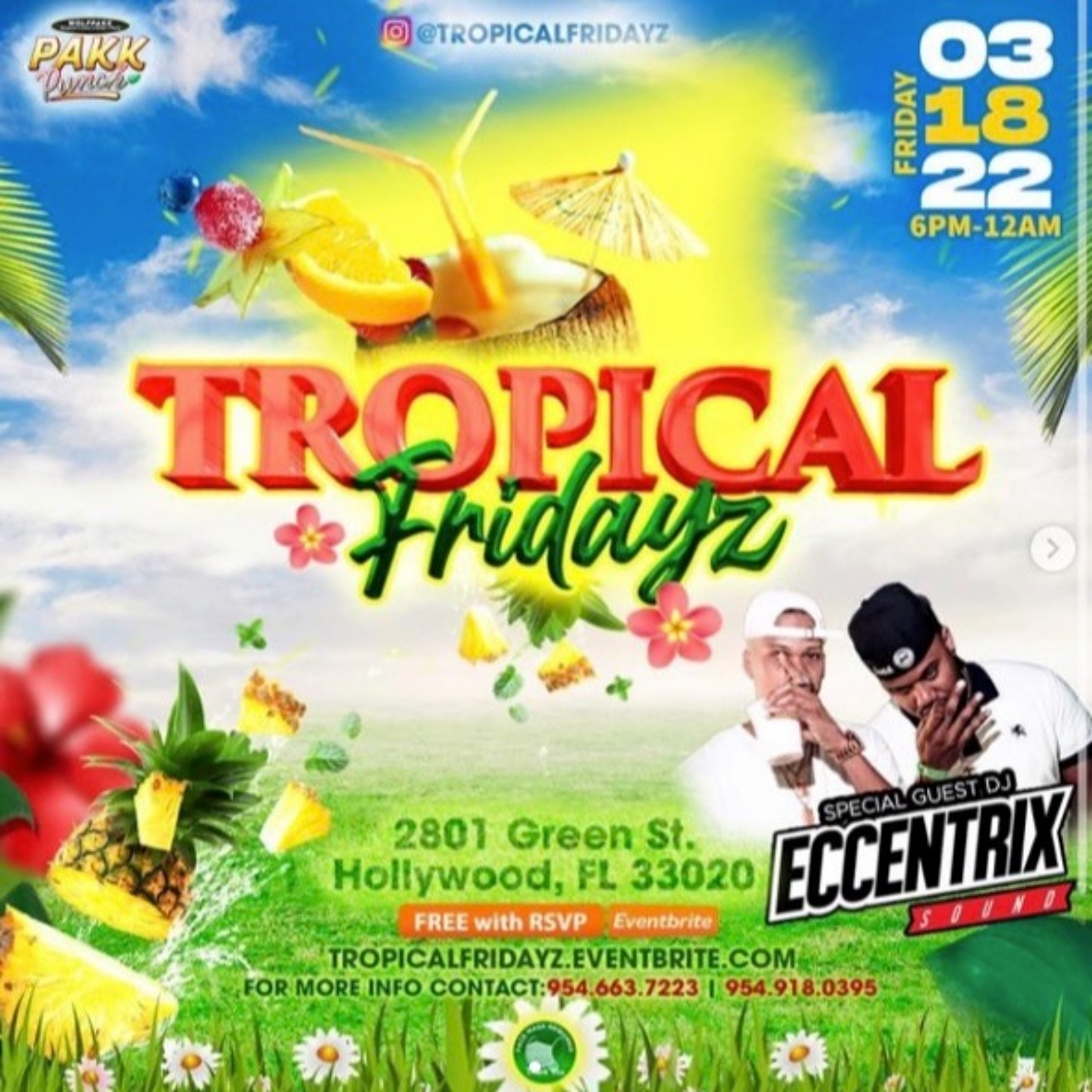 Eccentrix Sound @ Tropical Fridayz 3/19/22 (LIVE AUDIO) episode artwork
