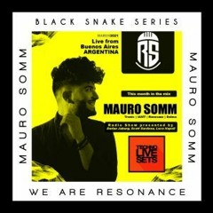 Mauro Somm - We Are Resonance Black Snake Series #03