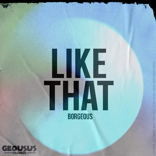 Borgeous - Like That [Extended]
