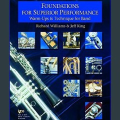 [READ EBOOK]$$ ⚡ W32TP - Foundations for Superior Performance – Trumpet     Staple Bound – Student