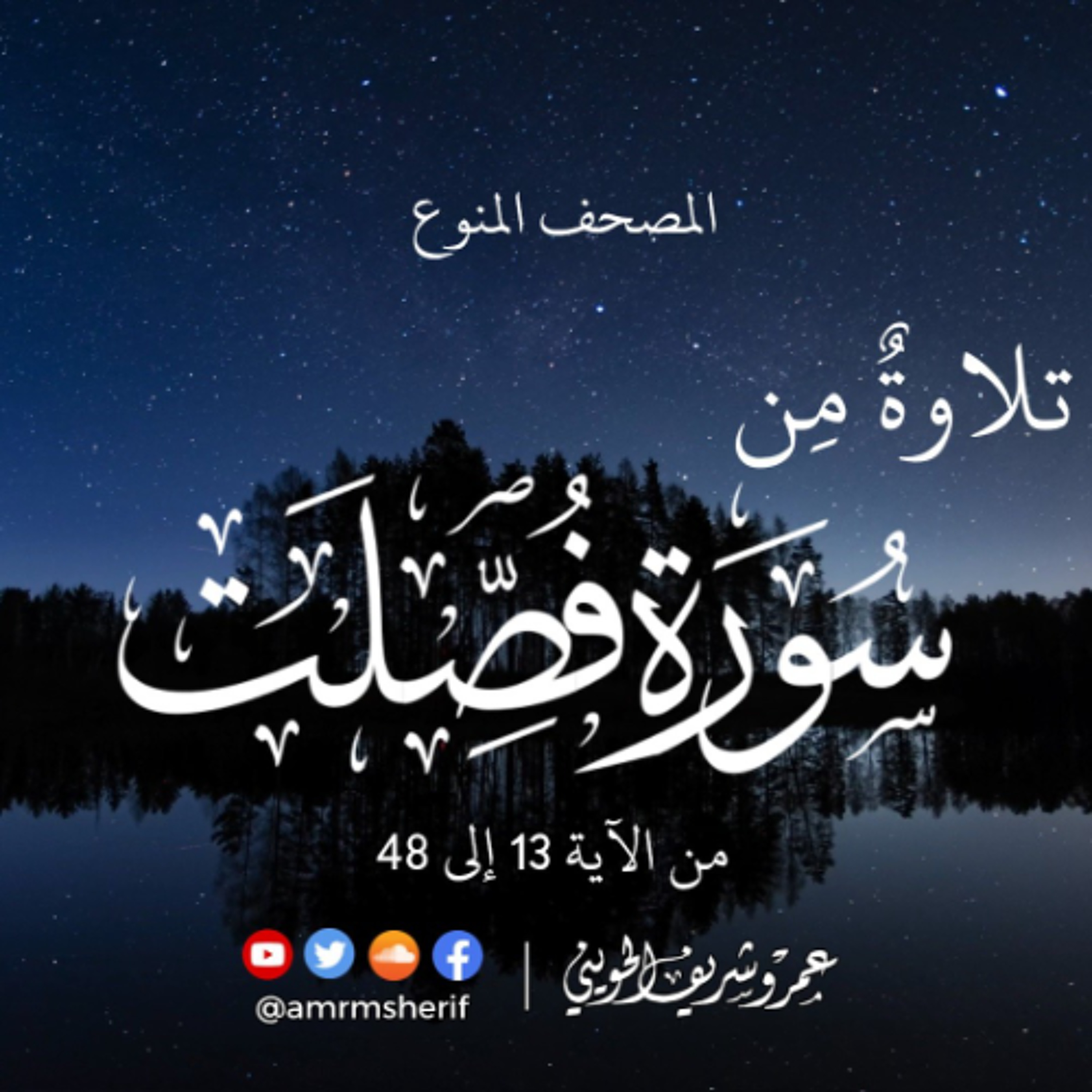 سورة فصلت 13-48 | تسجيل خاص | عمرو شريف الحويني episode artwork