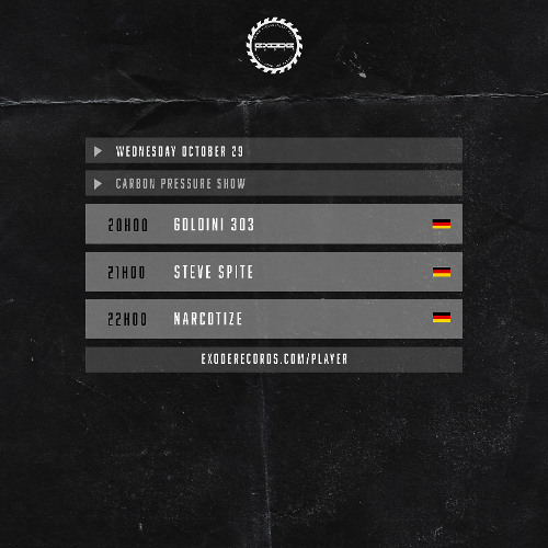 Steve Spite - Carbon Pressure Show 29.10.25