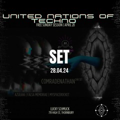 United Nations of Techno @ Lucky Schmuck [28.04.24]