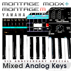 Mixed Analog Keys for Yamaha MONTAGE (M) and MODX(+) Demo