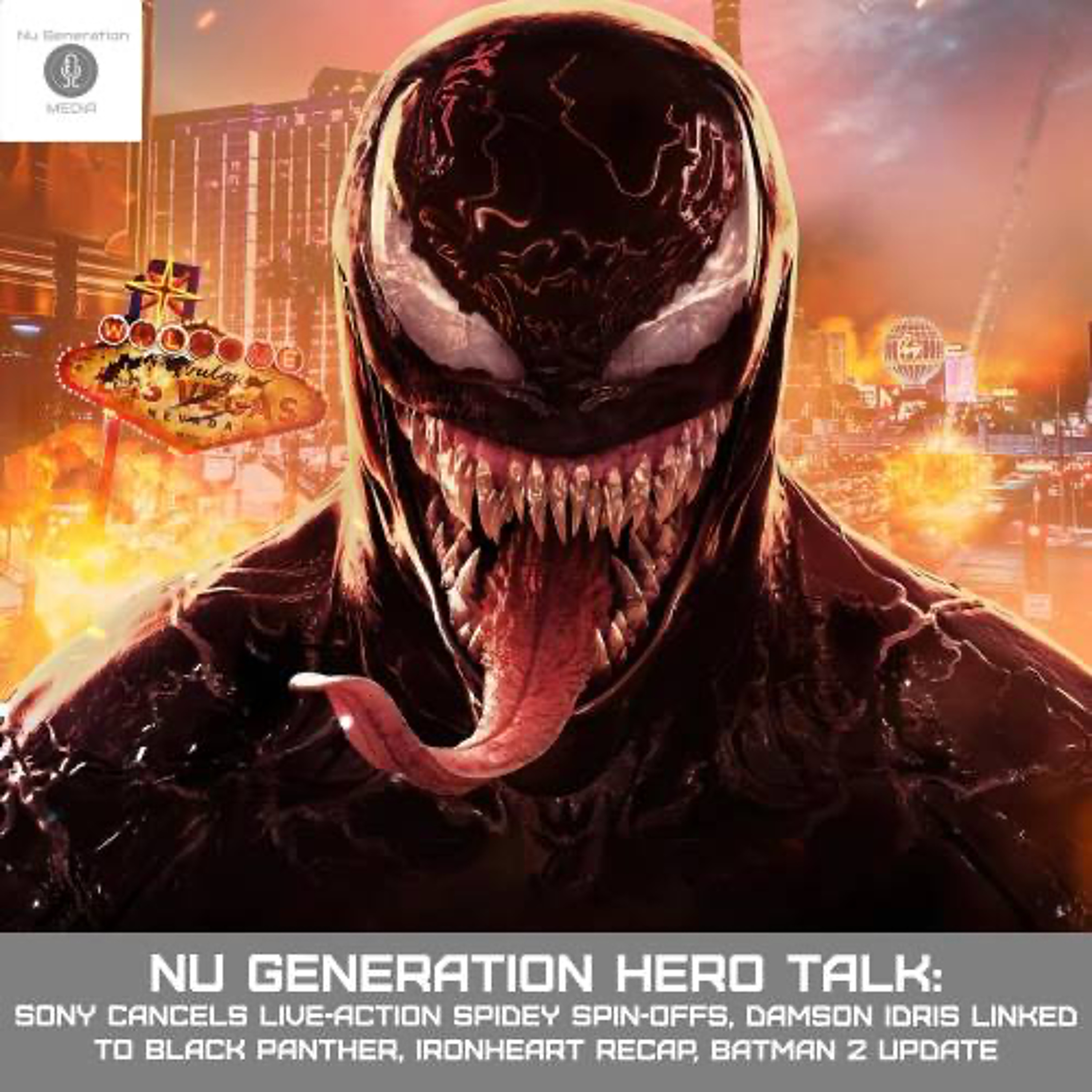 Hero Talk: Sony Cancels Live-Action Spidey Spinoffs, Damson Idris Linked to Black Panther, The Batman 2 Script Complete, Ironheart Recap episode artwork