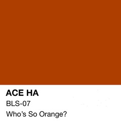 Who's So Orange? (Produced by Ace Ha)