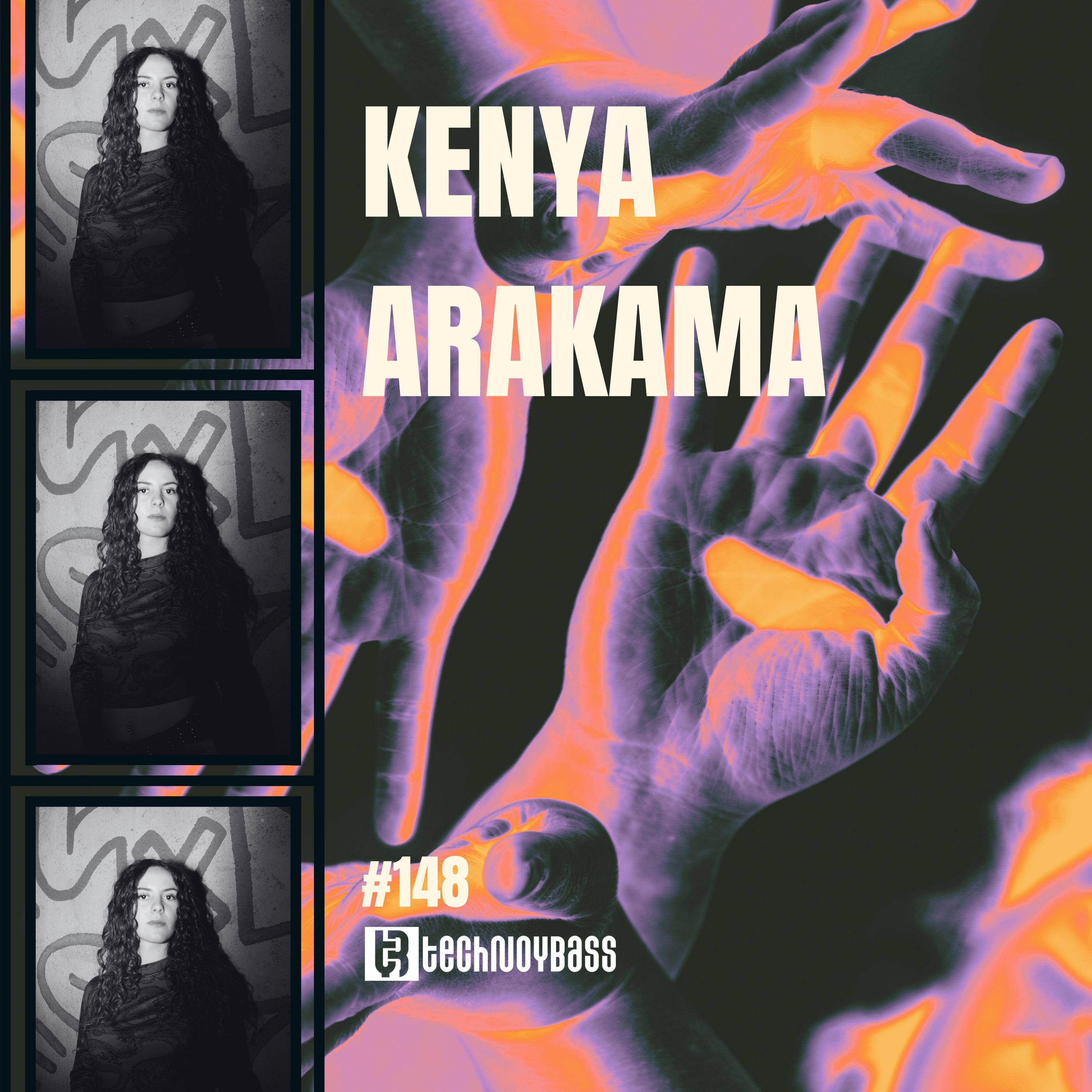 Technoybass 148 | Kenya Arakama episode artwork