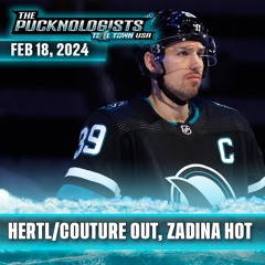 Hertl And Couture Out, Zadina Goes Off, Cali Fin Debut - The Pucknologists 209